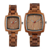 Unique Walnut Wooden Watches for Lovers