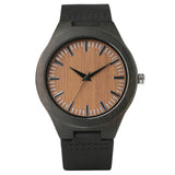 Bamboo Modern Wristwatch Analog Nature Wood