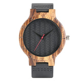 Bamboo Modern Wristwatch Analog Nature Wood