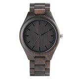 Bamboo Modern Wristwatch Analog Nature Wood